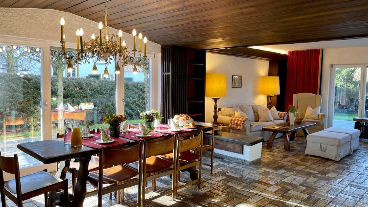 Large Holiday Apartment With Sauna, Terrace, Garden And Open Fireplace Lenggries Exterior photo